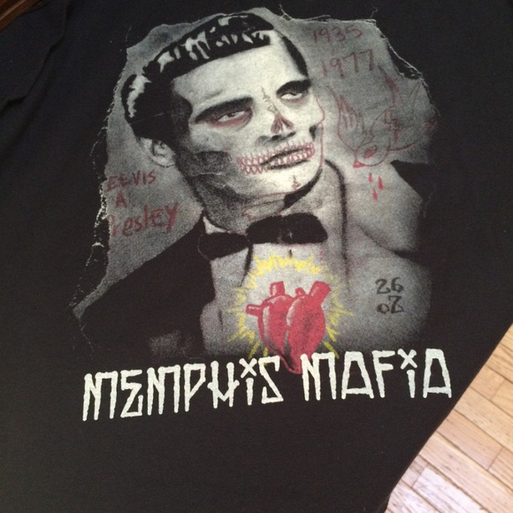 Day Of the Dead Elvis T- Shirt - Picture 4 of 4